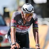 Mathieu van der Poel a récupéré le maillot jaune après avoir terminé 8e de la 6e étape du Tour KEYSTONE/EPA/CHRISTOPHE PETIT TESSON
